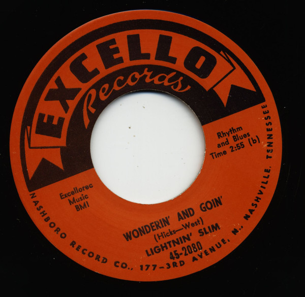 Mean Ole Lonesome Train - Wonderin' And Goin' (7inch, 45rpm)