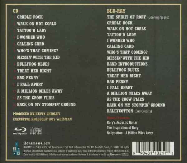The Spirit Of Rory - Live From Cork (CD + Blu-Ray)