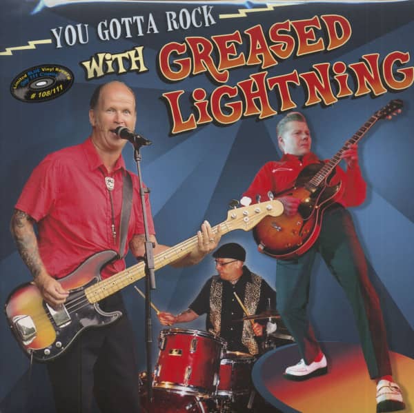 You Gotta Rock With Greased Lightning (LP, Blue Vinyl, Limited & Numbered) You Gotta Rock With Greased Lightning (LP, Blue Vinyl, Limited & Numbered)
