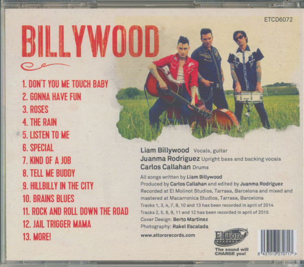 Billywood (CD Album)