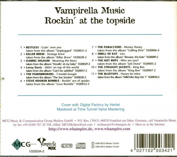 Rockin' At The Topside (CD)