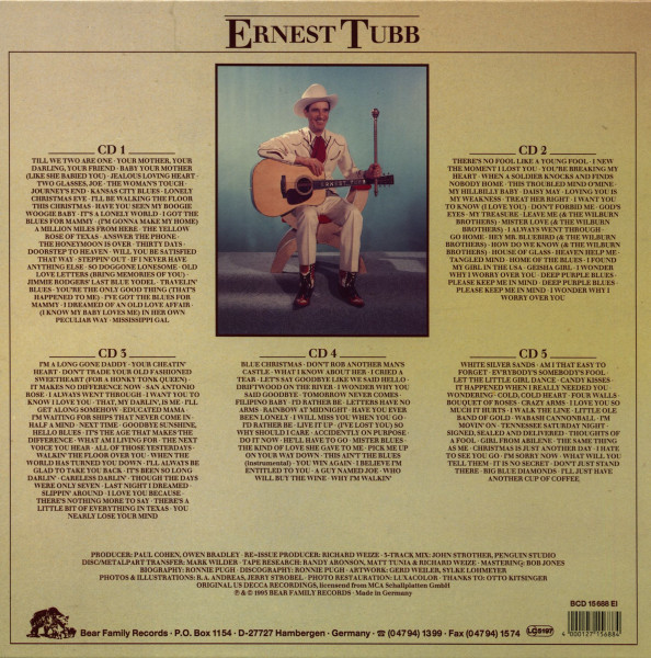 The Yellow Rose Of Texas (5-CD Deluxe Box Set)