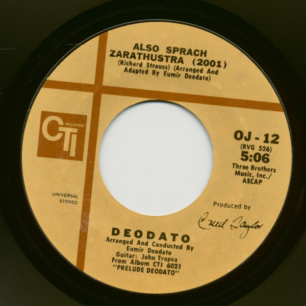 Spirit Of Summer - Also Sprach Zarathustra (7inch, 45rpm)