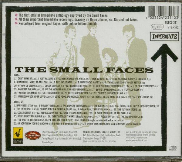 The Darlings of Wapping Wharf Launderette - Immediate Anthology (2-CD)