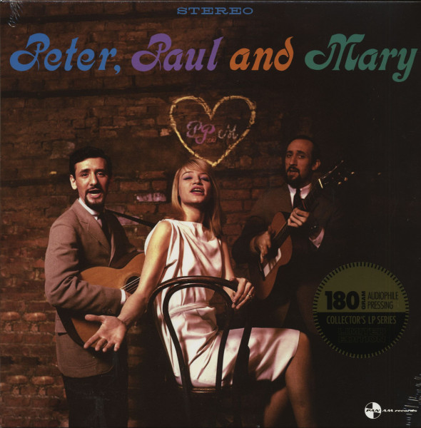 Peter, Paul and Mary (LP, 180g Vinyl, Ltd.) Peter, Paul and Mary (LP, 180g Vinyl, Ltd.)
