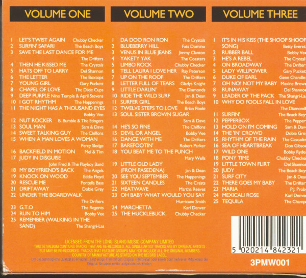 Hits Of The 60's - 75 Favourite Hits (3-CD)