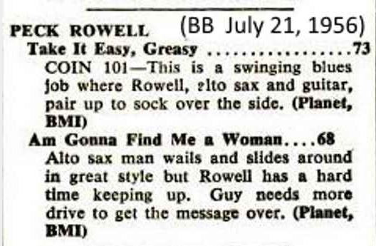 'Am Gonna Find Me A Woman - Take It Easy Greasy (7inch, 45rpm)