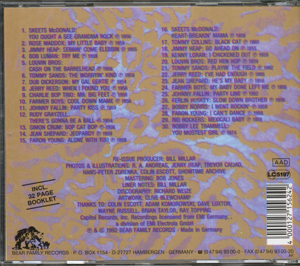 Vol.3 - Rockabilly From The Vaults Of Capitol Records (CD)