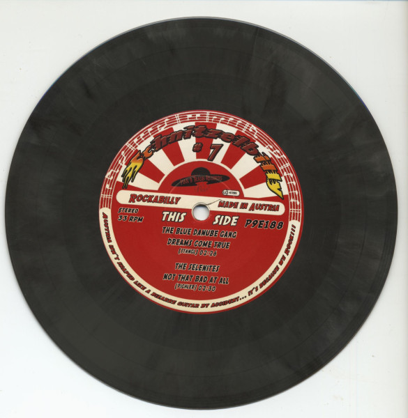 Schnitzelbilly No.7 - Rockabilly Made In Austria (7inch, colored Vinyl, EP, 33rpm, Ltd.)