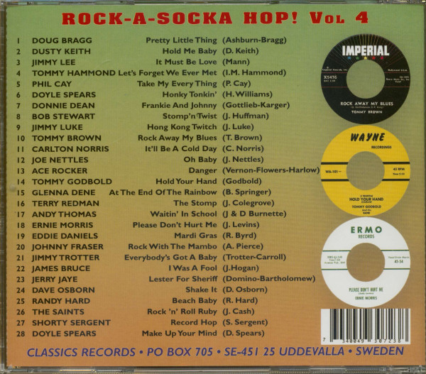 Rock-A-Socka-Hop! Vol.4 (CD)