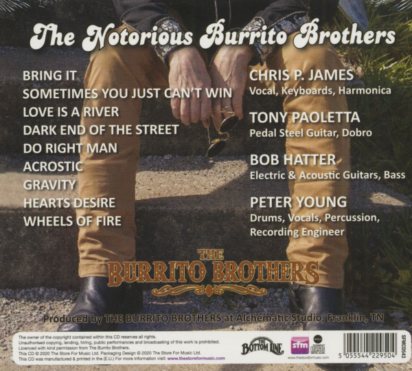 The Notorious Burrito Brothers (CD)