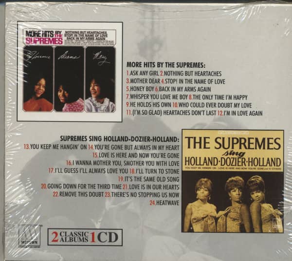 More Hits By The Supremes & The Supremes Sing Holland-Dozier-Holland (CD)