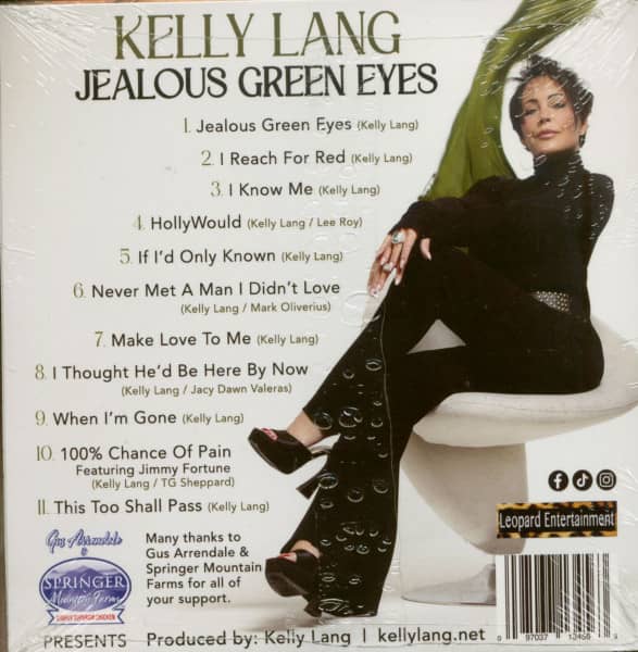Jealous Green Eyes (CD)