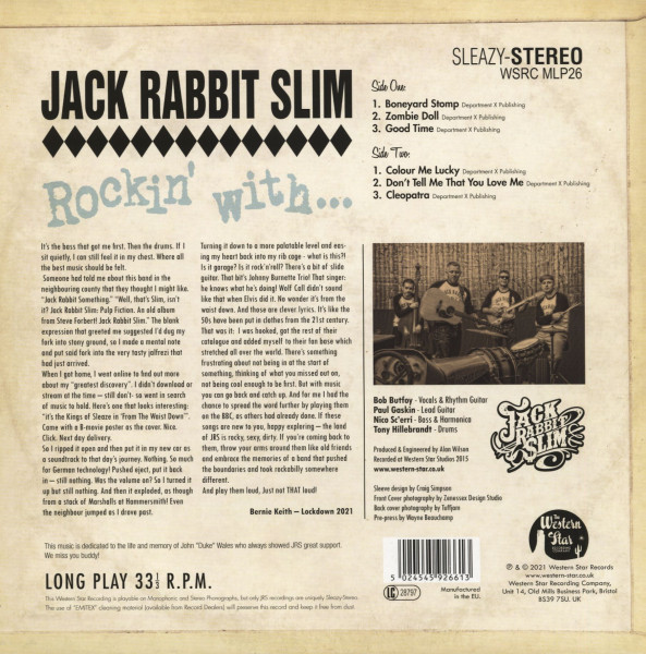 Rockin' With ... Vol.2 (LP, 10inch, colored Vinyl)