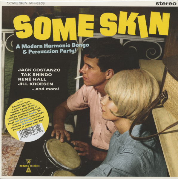 Some Skin - A Modern Harmonic Bongo & Percussion Party!! (LP, colored Vinyl) Some Skin - A Modern Harmonic Bongo & Percussion Party!! (LP, colored Vinyl)