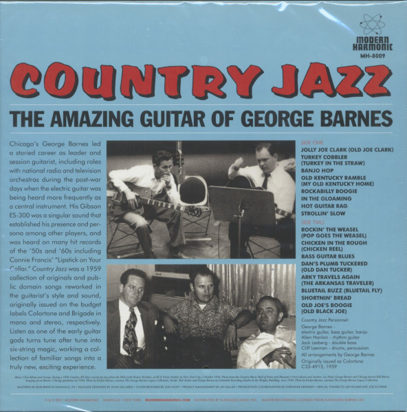 Country Jazz (LP, Color Vinyl)