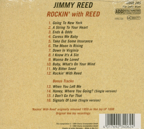 Rockin' With Reed (CD)