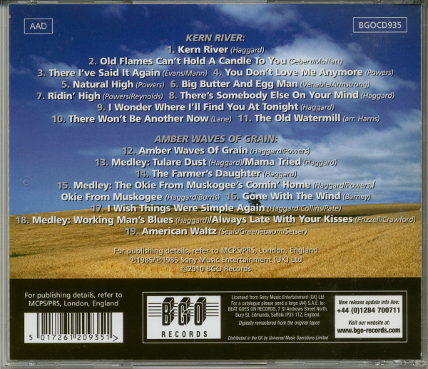 Amber Waves Of Grain - Kern River (CD)