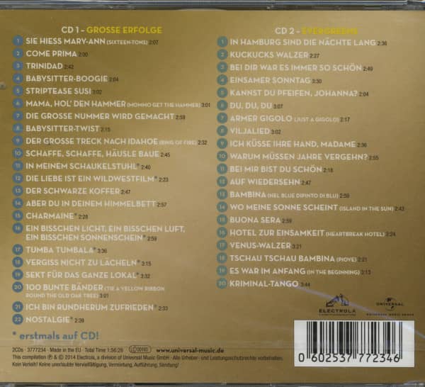 Grosse Erfolge & Evergreens (2-CD)