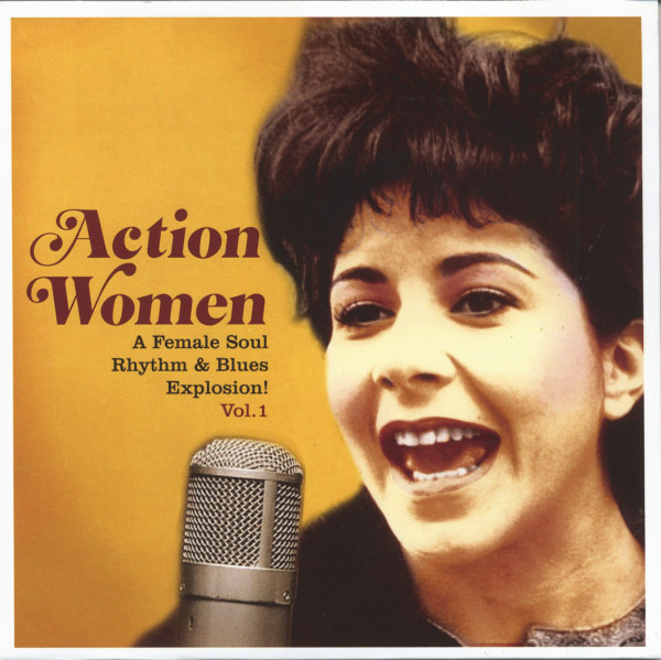 Action Women Vol.1 - A female Soul Rhythm&Blues Explosion! (7inch, 45rpm, EP) Action Women Vol.1 - A female Soul Rhythm&Blues Explosion! (7inch, 45rpm, EP)