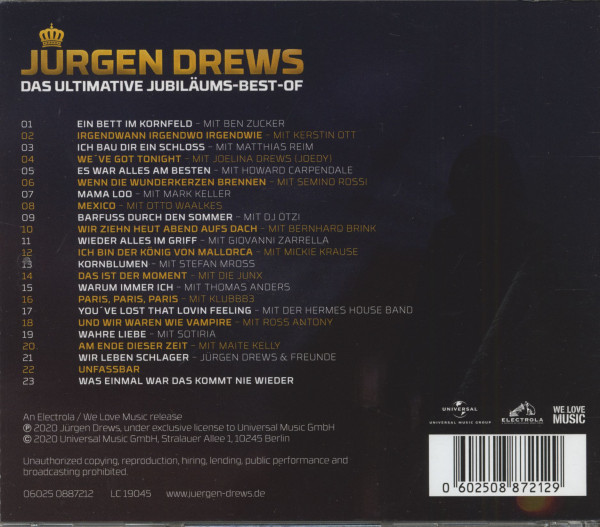 Das Ultimative Jubiläums-Best-Of (CD)