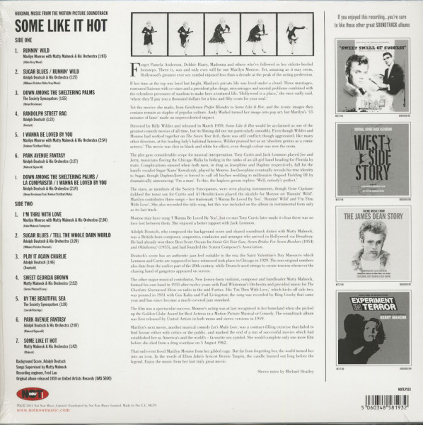 Some Like It Hot - Soundtrack (LP)