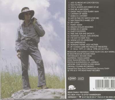 David Allan Coe CD: The Mysterious Rhinestone Cowboy (11 CD