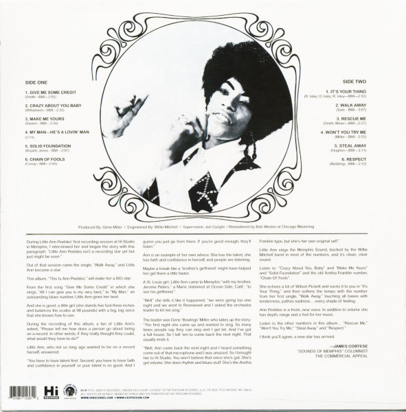 This Is Ann Peebles (LP)