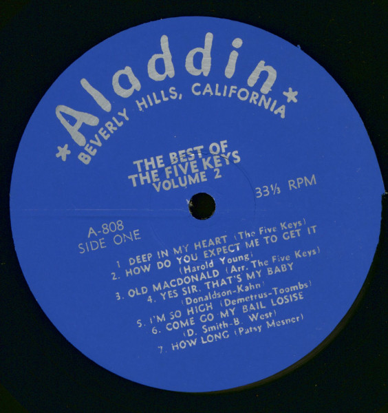 The Best Of The Five Keys Vol.2 (LP)