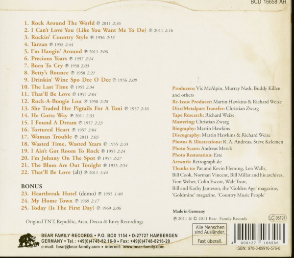 Johnny On The Spot - Gonna Shake This Shack Tonight (CD)