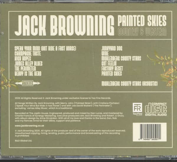 Painted Skies (CD)