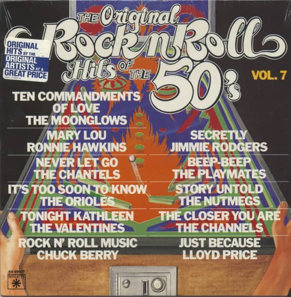 The Original Rock N' Roll Hits Of The 50's Vol.7 (LP) The Original Rock N' Roll Hits Of The 50's Vol.7 (LP)