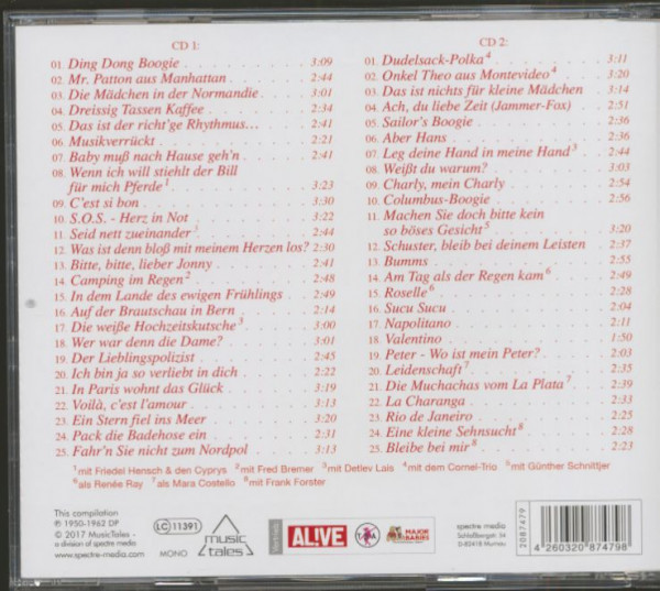 Ding Dong Boogie - 50 große Erfolge (2-CD)