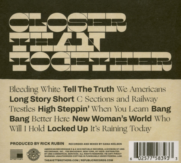 Closer Than Together (CD)