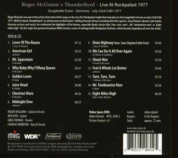 Live At Rockpalast 1977 (CD & DVD)