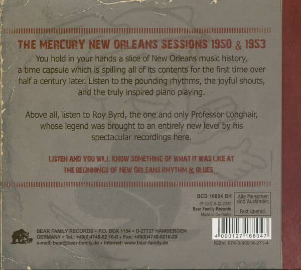 The Mercury New Orleans Sessions (2-CD)