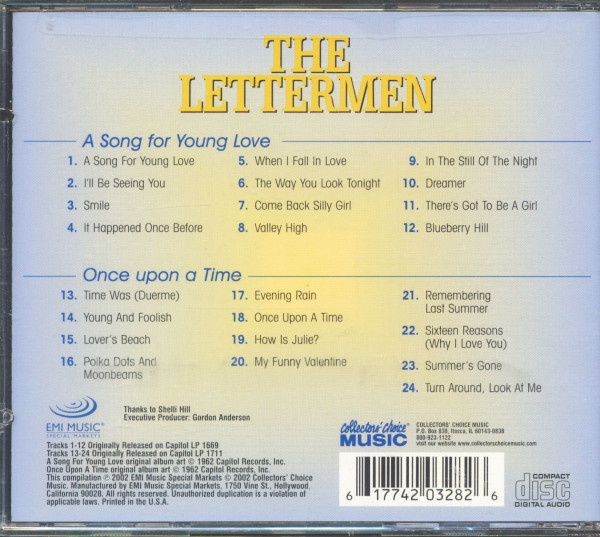 A Song For Young Love - Once Upon A Time (CD)