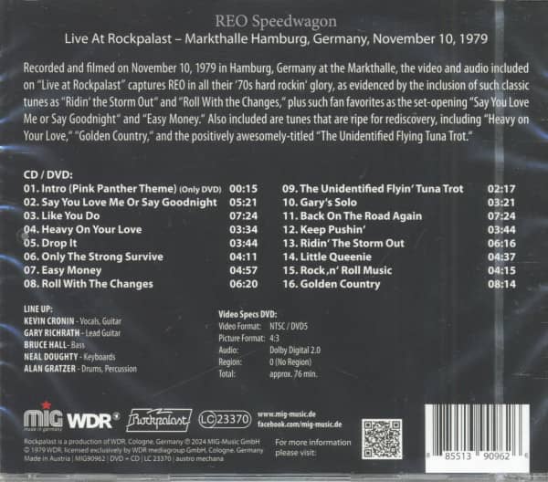 Live At Rockpalast 1979 (CD + DVD)