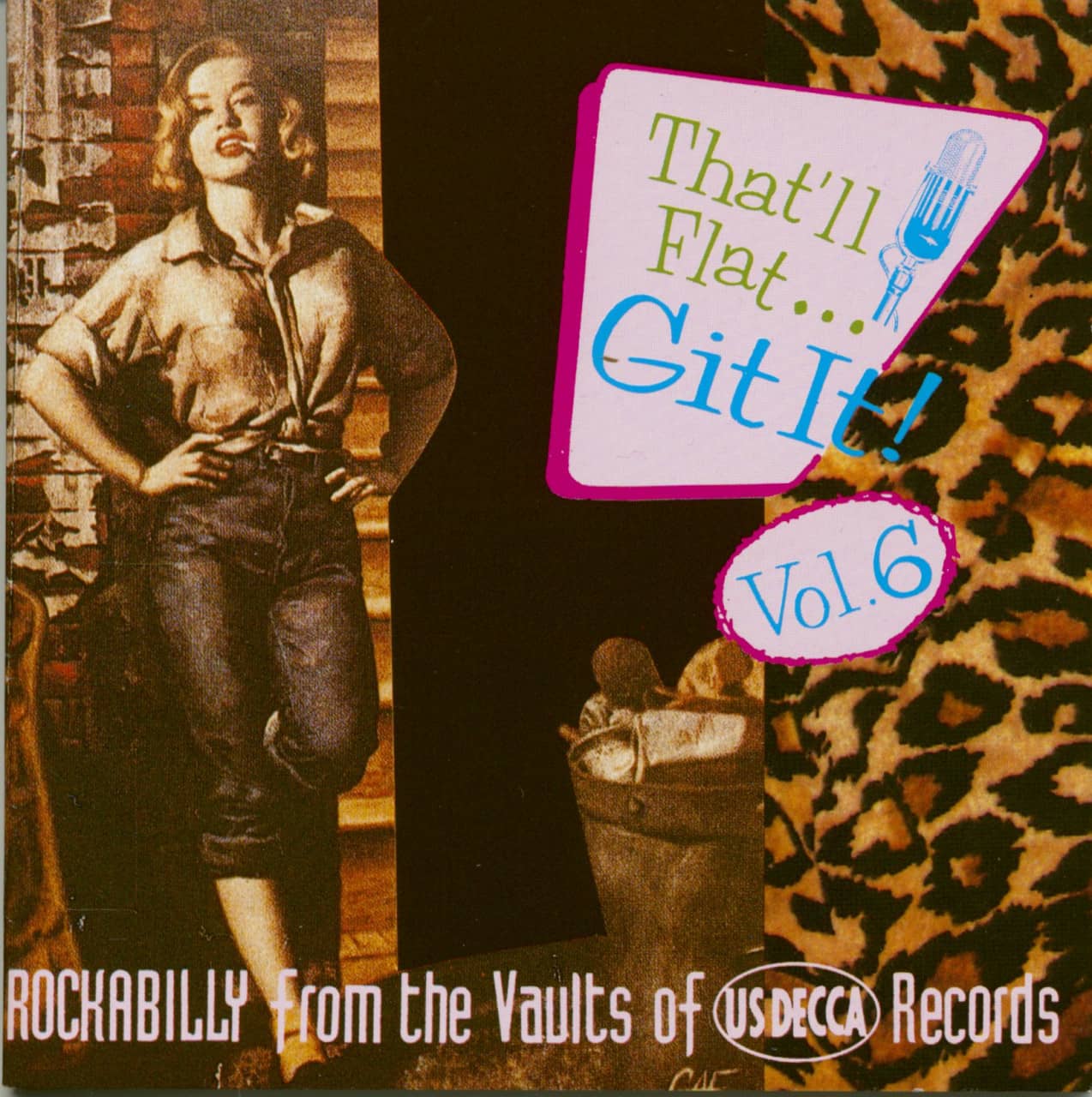 邦楽 LET IT ROCKS CD Various - That'll Flat Git It! CD: Vol.6 - Rockabilly From The