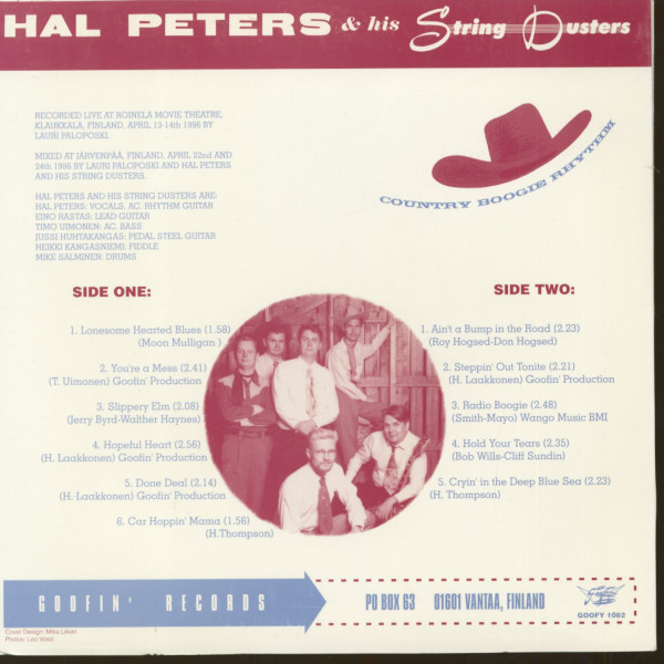 Lonesome Hearted Blues (LP, 10inch)