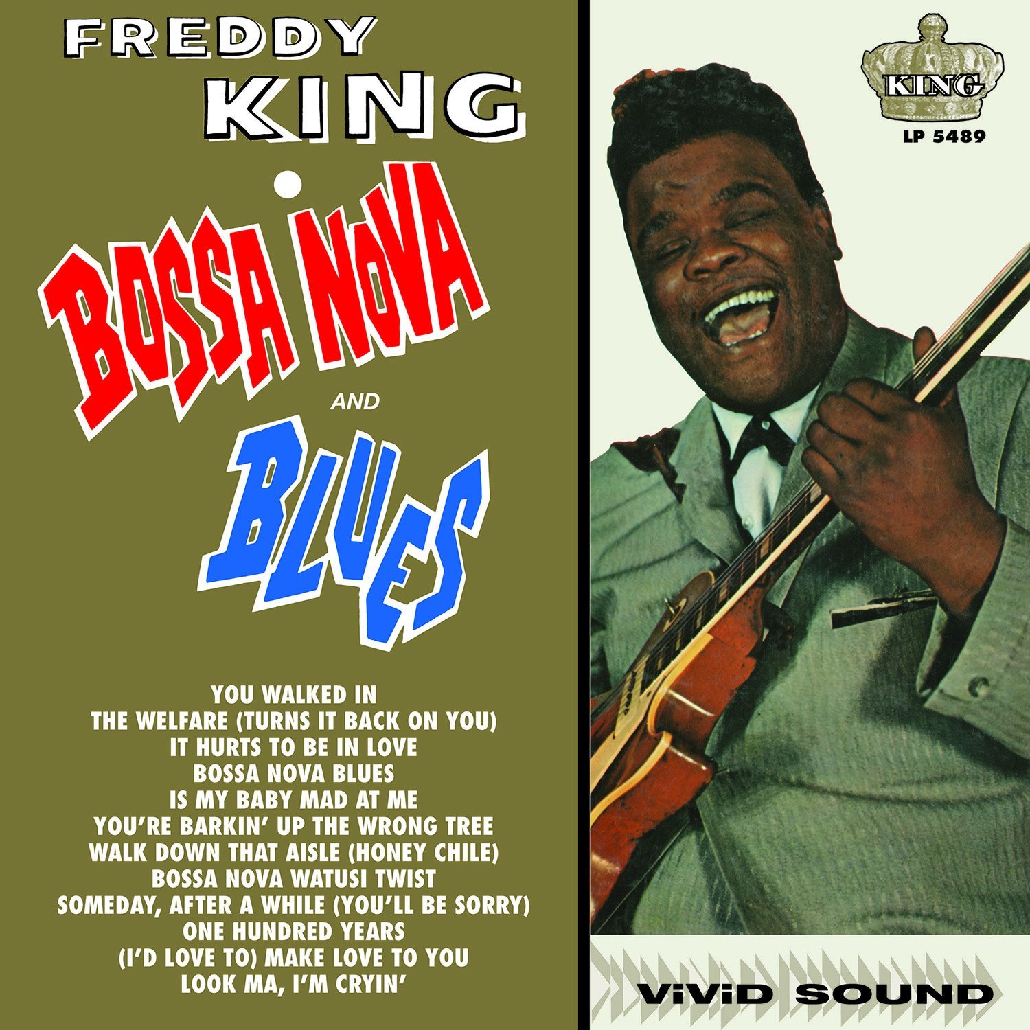 FREDDIE KING 1974〜1976 bear family Freddie King LP: Bossa Nova And Blues - Bear Family Records