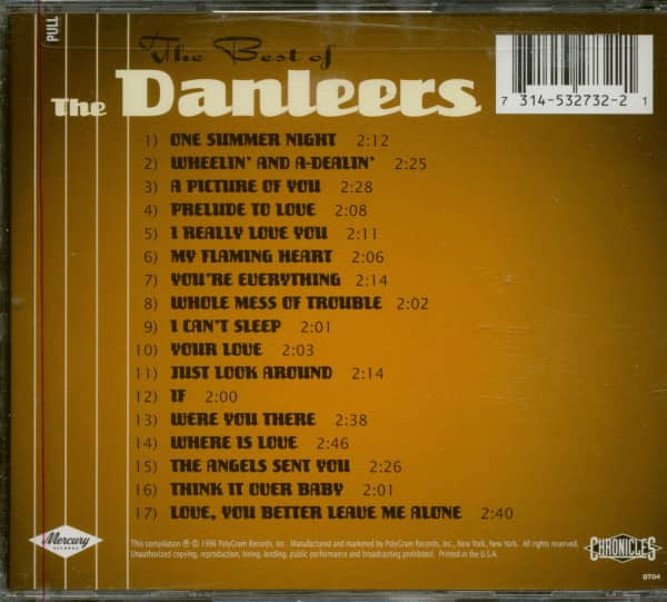 The Best Of The Danleers (CD)