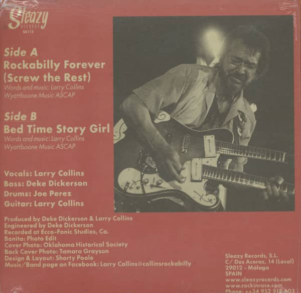 Rockabilly Forever - Bed Time Story Girl (7inch, 45rpm, PS)