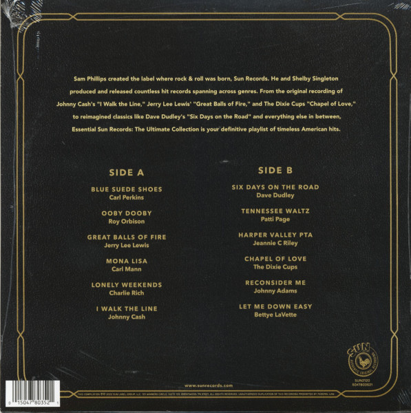 Essential Sun Records - The Ultimate Collection (LP)