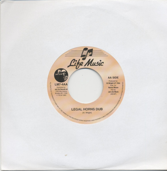 If Yu Did Hear - Legal Horns Dub (7inch, 45rpm) If Yu Did Hear - Legal Horns Dub (7inch, 45rpm)