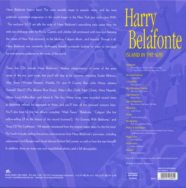 Island In The Sun (5-CD Deluxe Box Set)