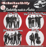 Preview: Schnitzelbilly No.6 - Rockabilly Made In Austria (7inch, EP, 33rpm, Ltd.) Preview: Schnitzelbilly No.6 - Rockabilly Made In Austria (7inch, EP, 33rpm, Ltd.)