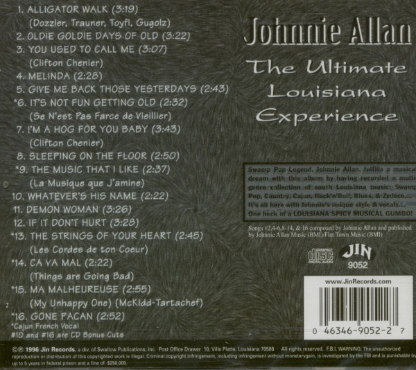 The Ultimate Louisiana Experience (CD)