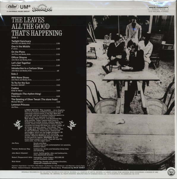 All The Good That's Happening - Flash-Back (LP, colored Vinyl)