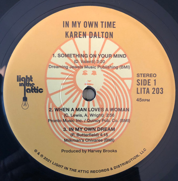 In My Own Time (2-LP, 180g Vinyl, Ltd., 1 Single 12", 2 Singles 7", 1 CD)